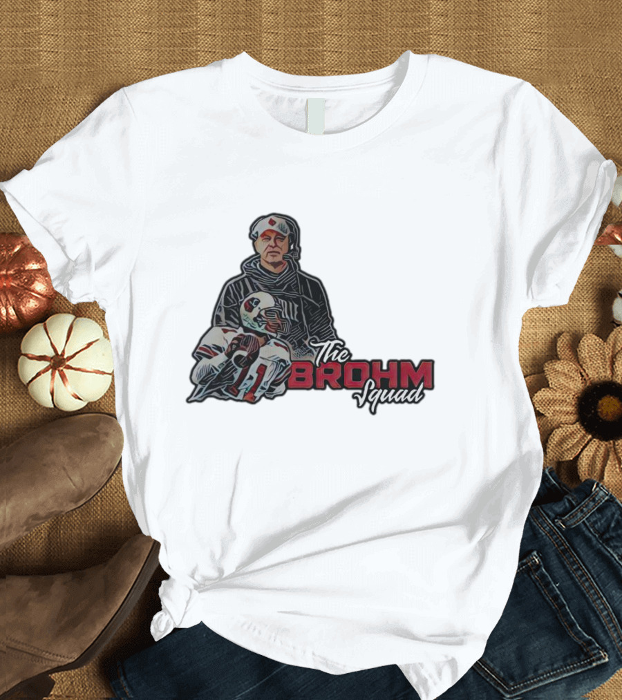 The Brohm Squad Football Cartoon T-Shirt