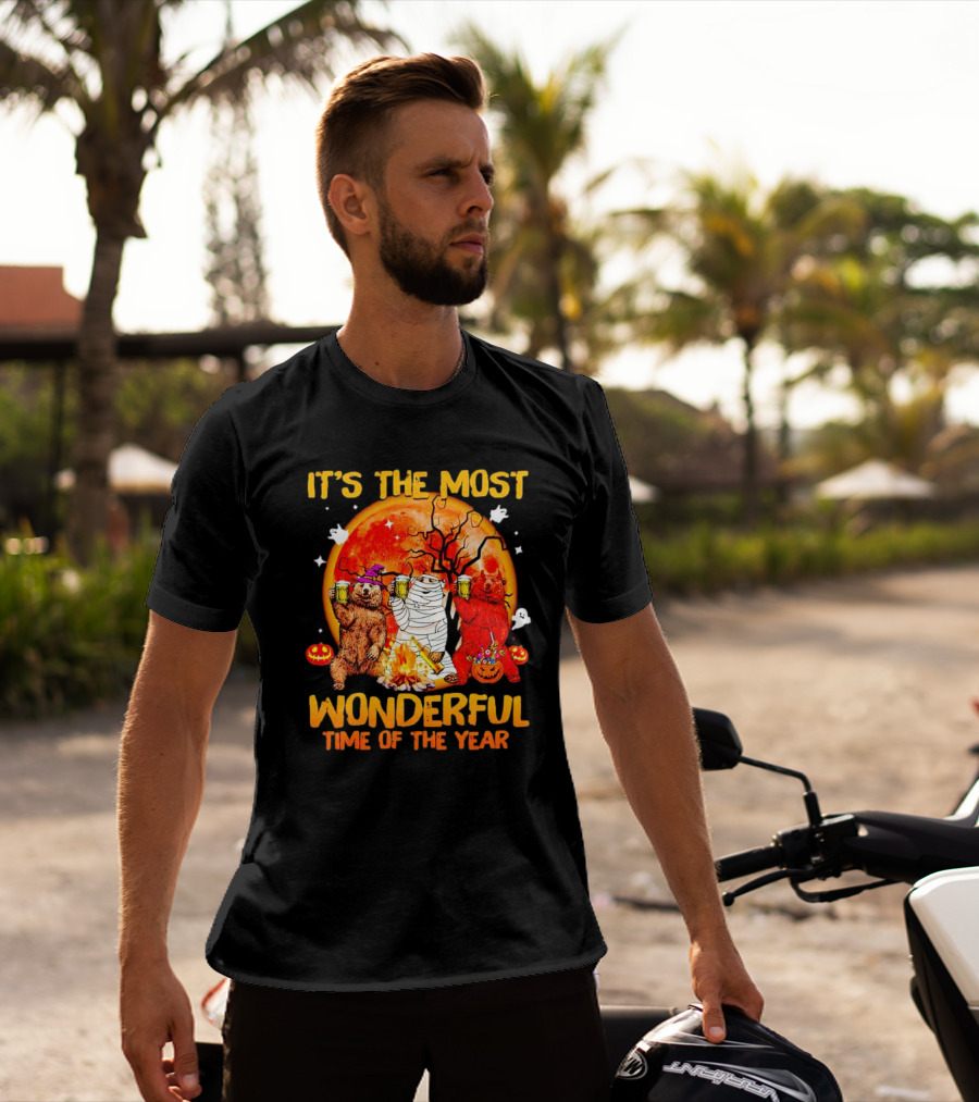 It's The Most Wonderful Time Of The Year Bear Halloween T-Shirt