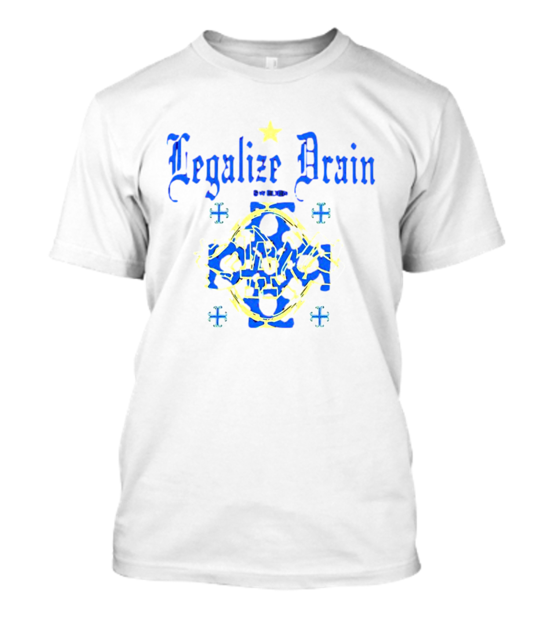 Legalize Drain Sweden Star Crosses CLAWS T-Shirt