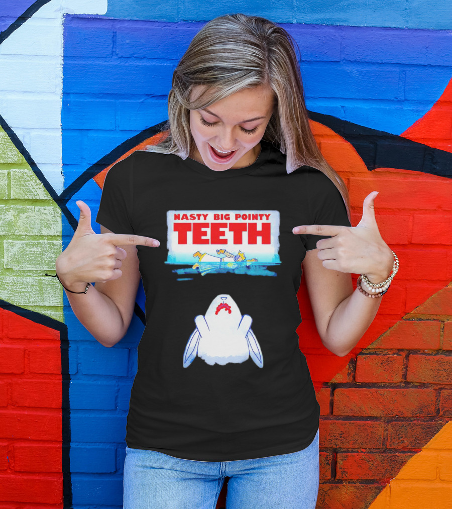 NASTY BIG POINTY TEETH Rabbit Parody With Knight T-Shirt