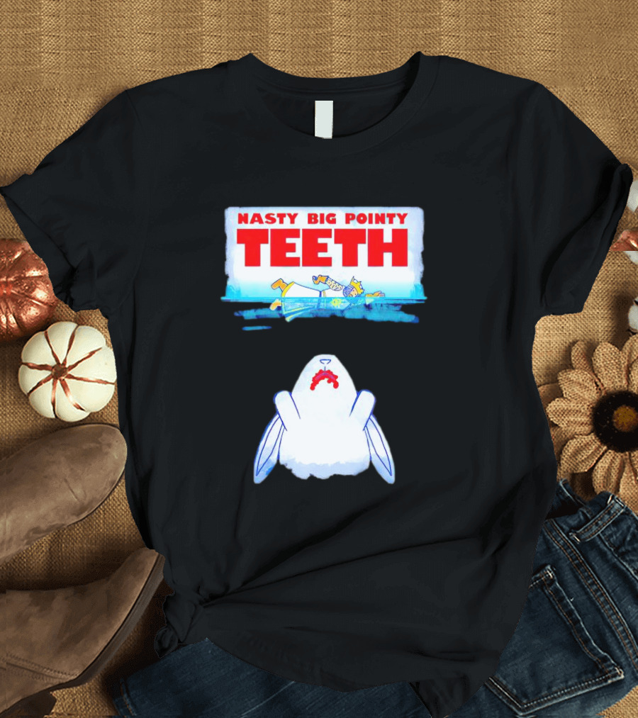 NASTY BIG POINTY TEETH Rabbit Parody With Knight T-Shirt