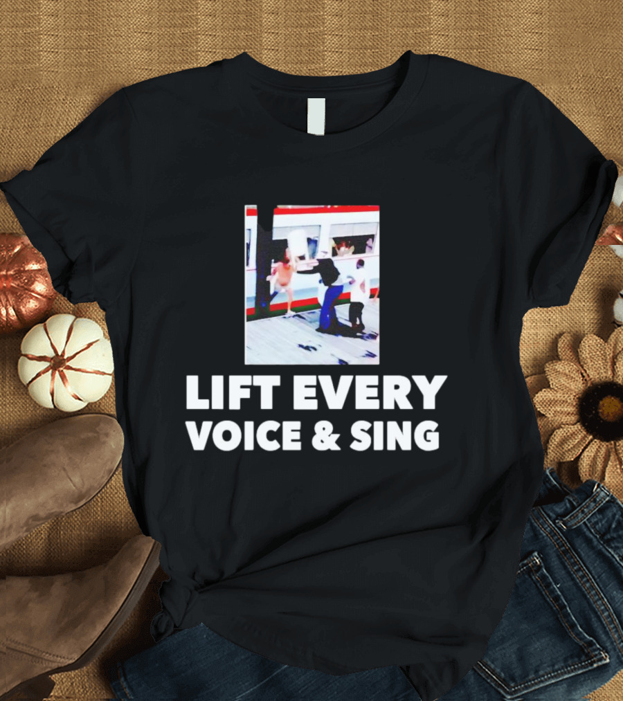 Alabama Brawl Lift Every Voice And Sing Historic Incident T-Shirt