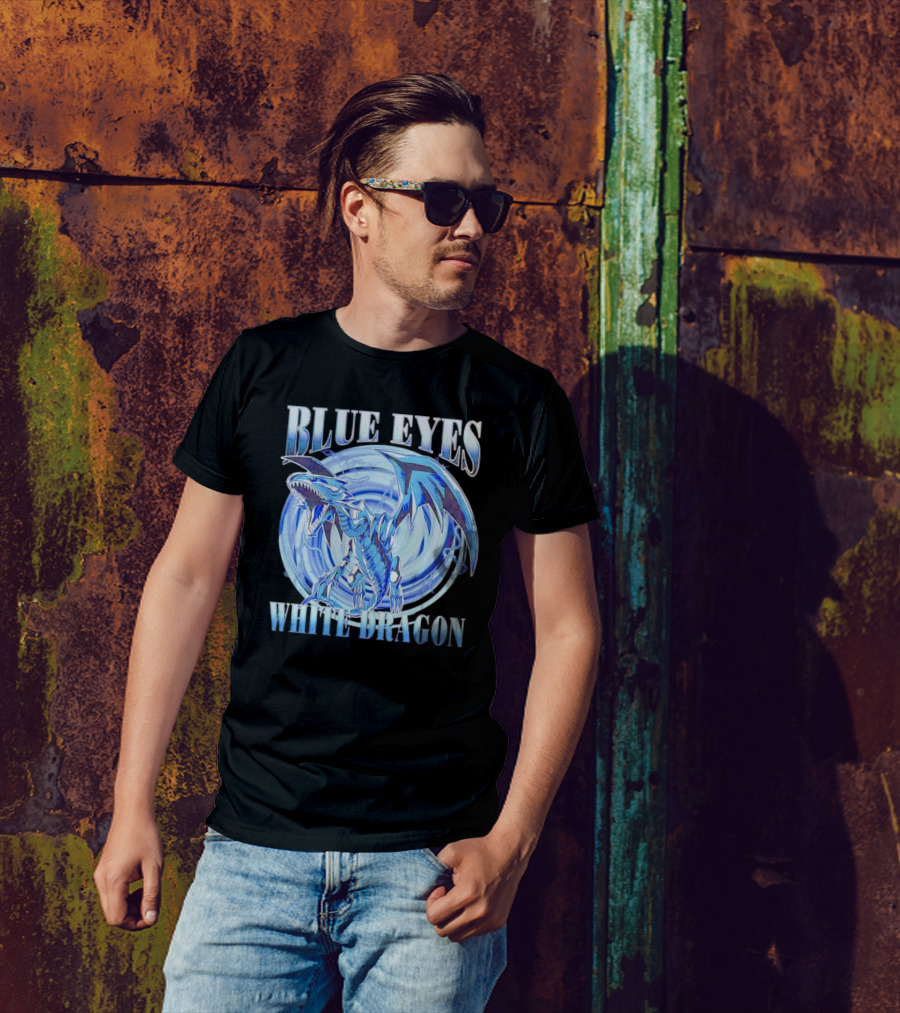 Blue Eyes White Dragon Iconic Character T-Shirt