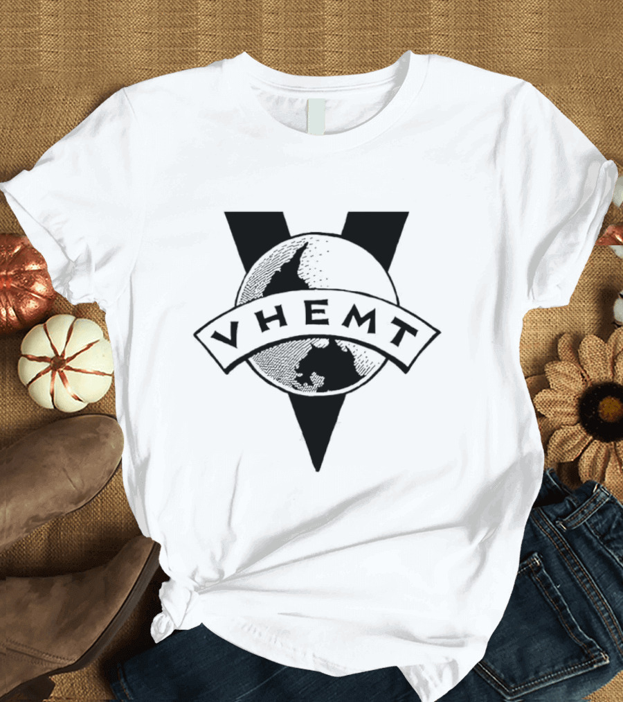VHEMT Voluntary Human Extinction Movement Earth Emblem T-Shirt