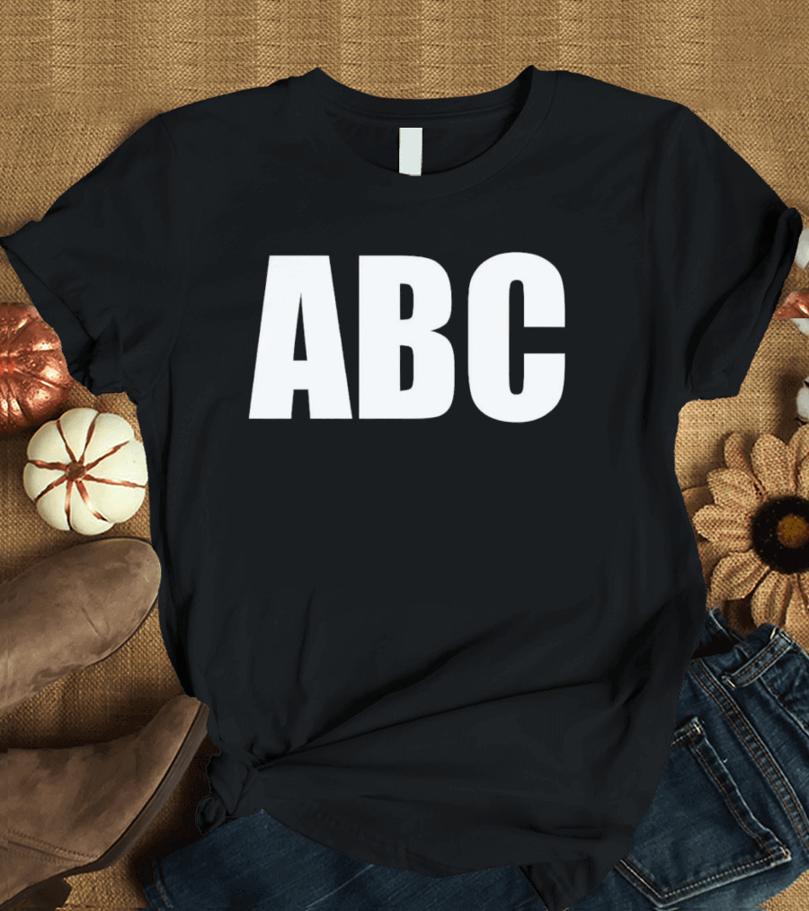 Chris Bey Wrestling ABC Bold Letters T-Shirt