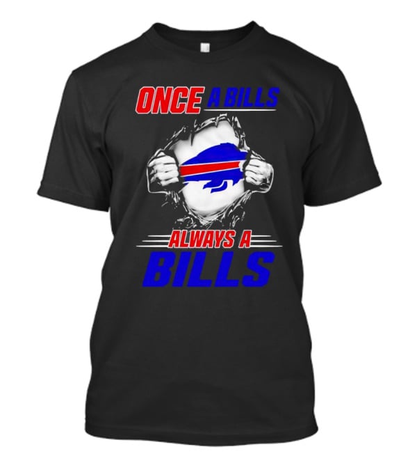 Once A Bills Always A Bills Buffalo Logo T-Shirt