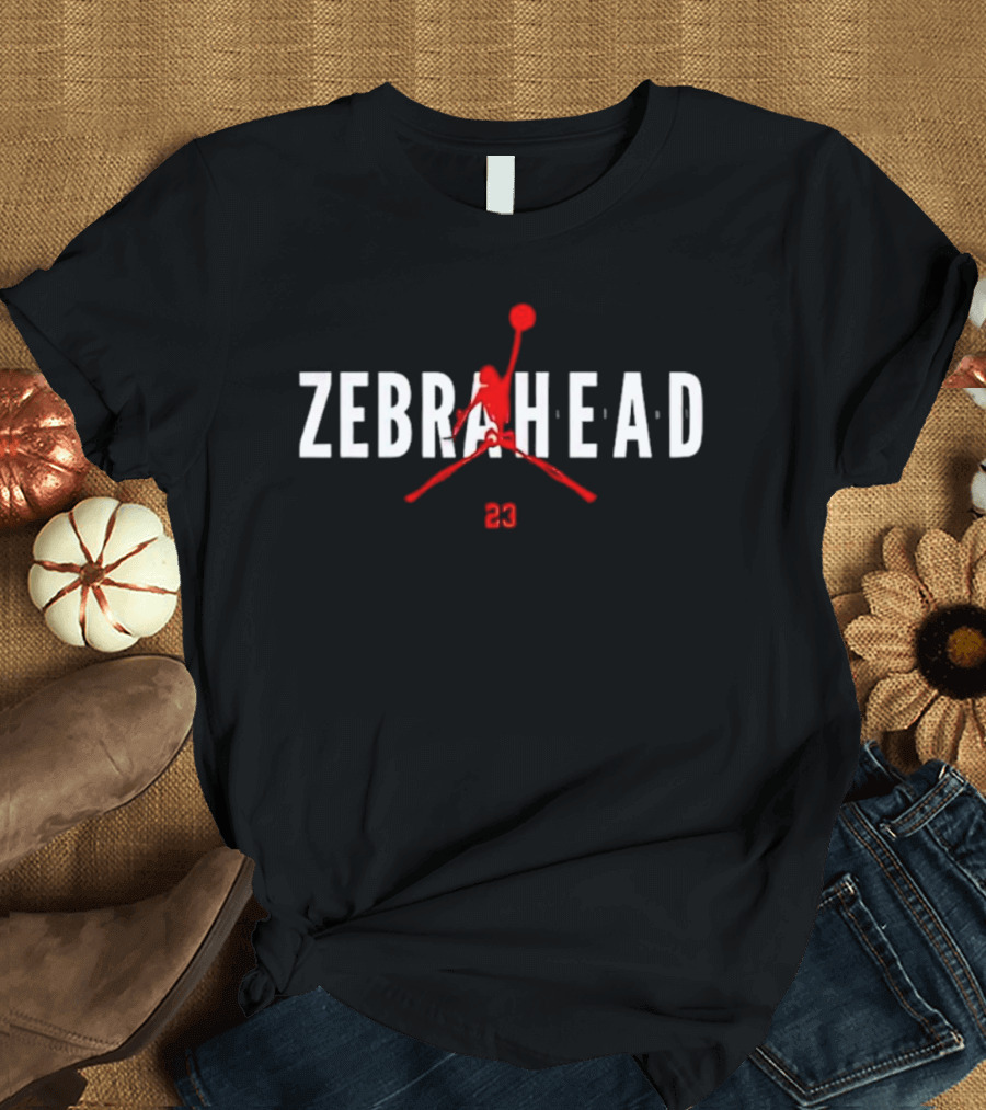 Zebrahead Slam Dunk 23 Basketball Icon T-Shirt