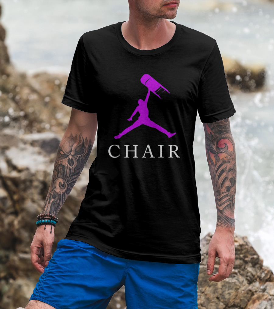 Juju Gotti Air Chair Jump Pose T-Shirt