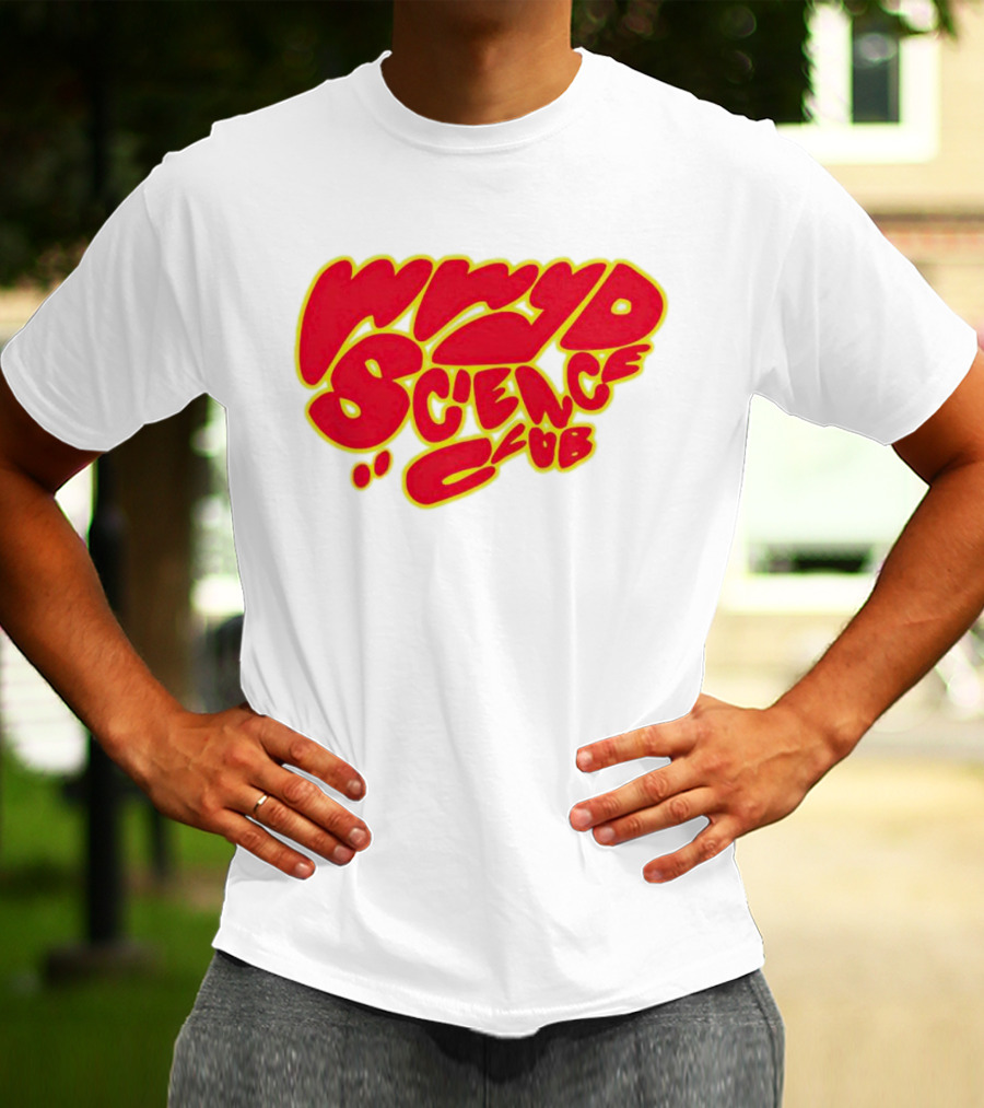 WWYD Science Club Retro Font T-Shirt