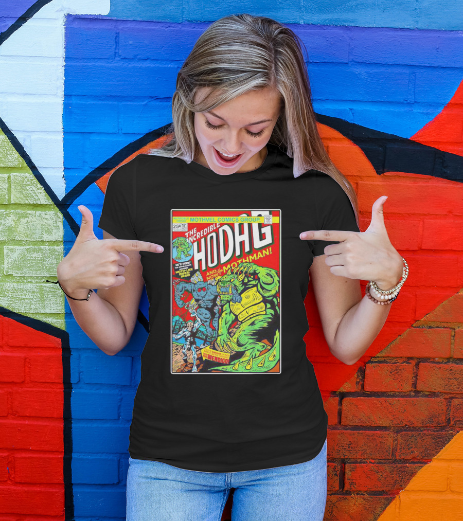 Mothvel Comics Group The Incredible Hodag And The Mothman Battles Incredico T-Shirt