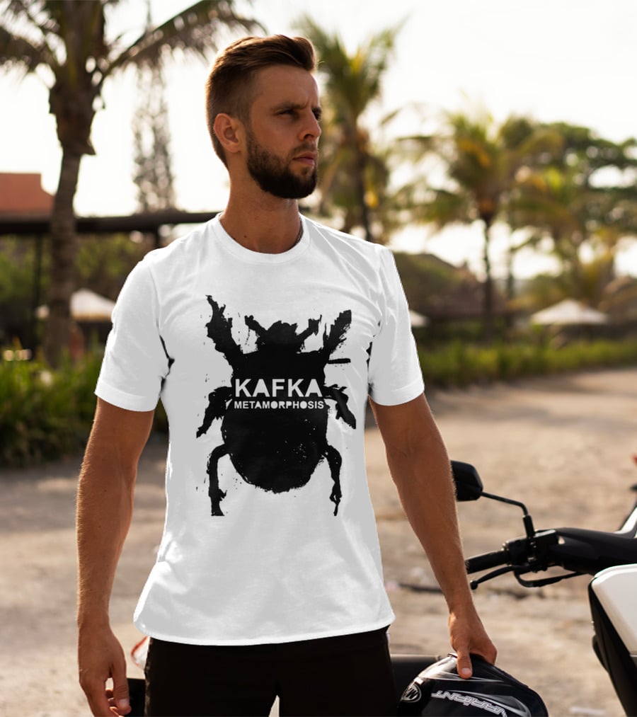 Kafka Metamorphosis Dark Insect T-Shirt