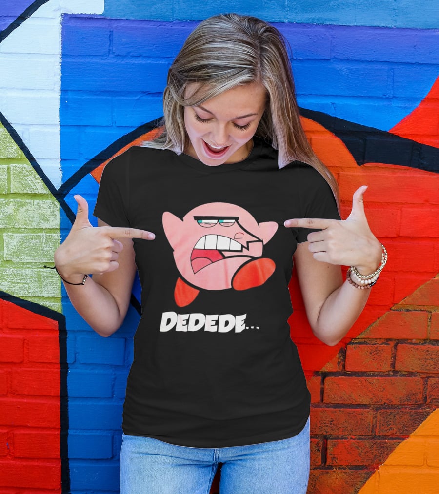 Kirby Dedede Face Meme T-Shirt