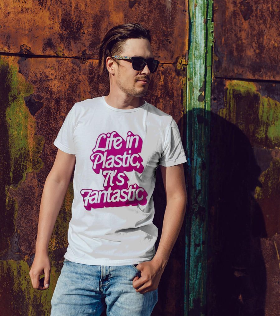 Life In Plastic It's Fantastic Cool Girl Barbi T-Shirt