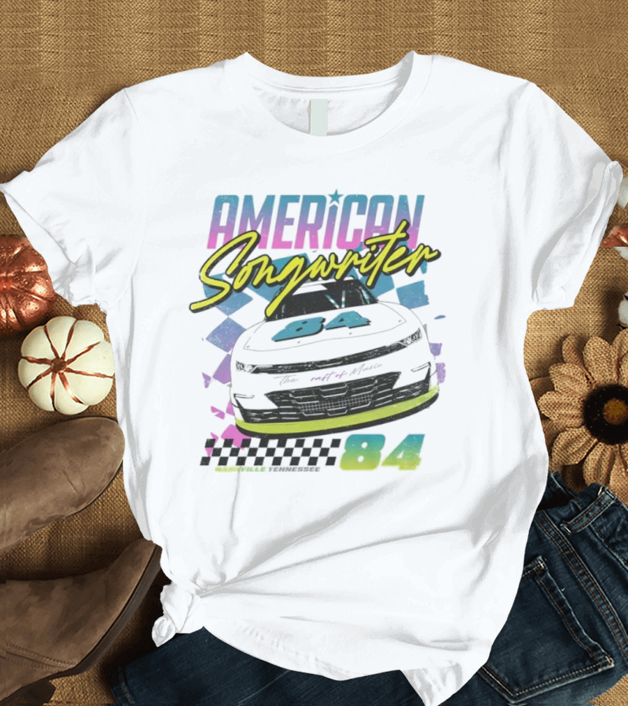 American Songwriter Racing Nashville 84 Moffitt T-Shirt