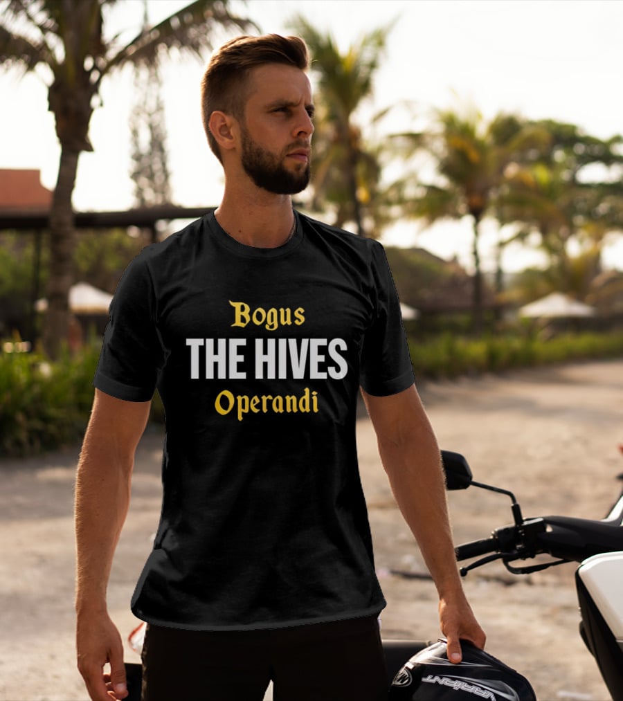 Bogus Operandi The Hives Band Merchandise T-Shirt