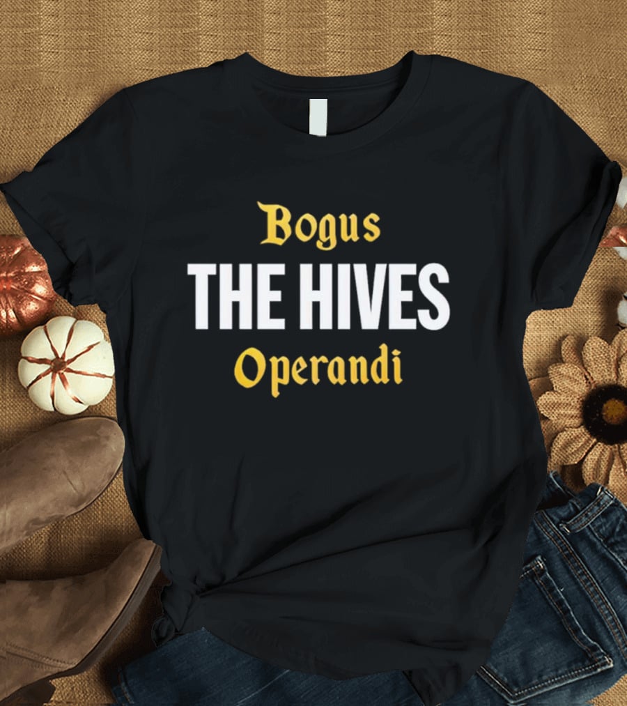 Bogus Operandi The Hives Band Merchandise T-Shirt