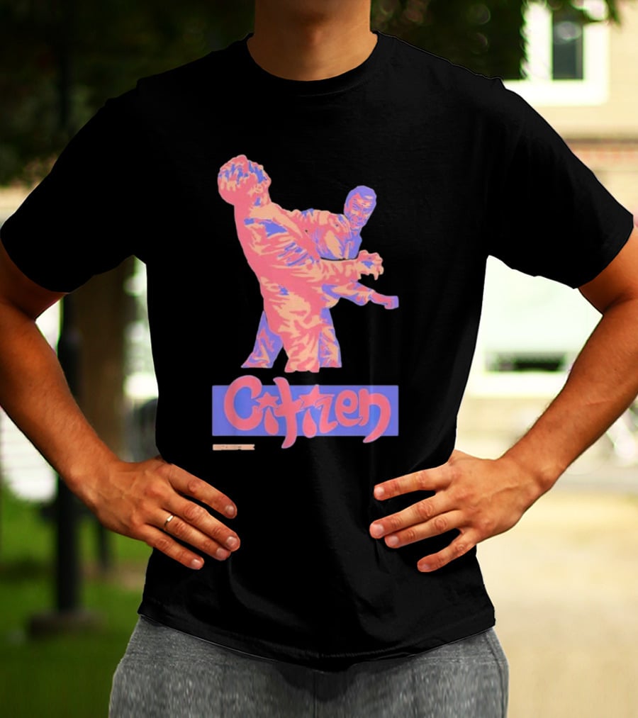 Citizen Fight Beat Retro Martial Arts Duo T-Shirt