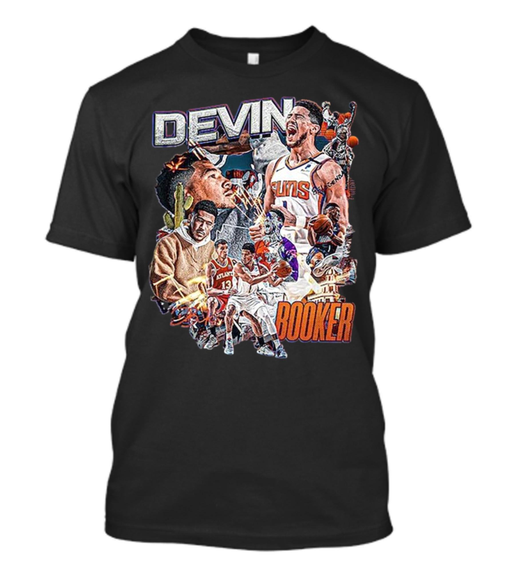 Devin Booker Suns Basketball Highlights And Moments T-Shirt