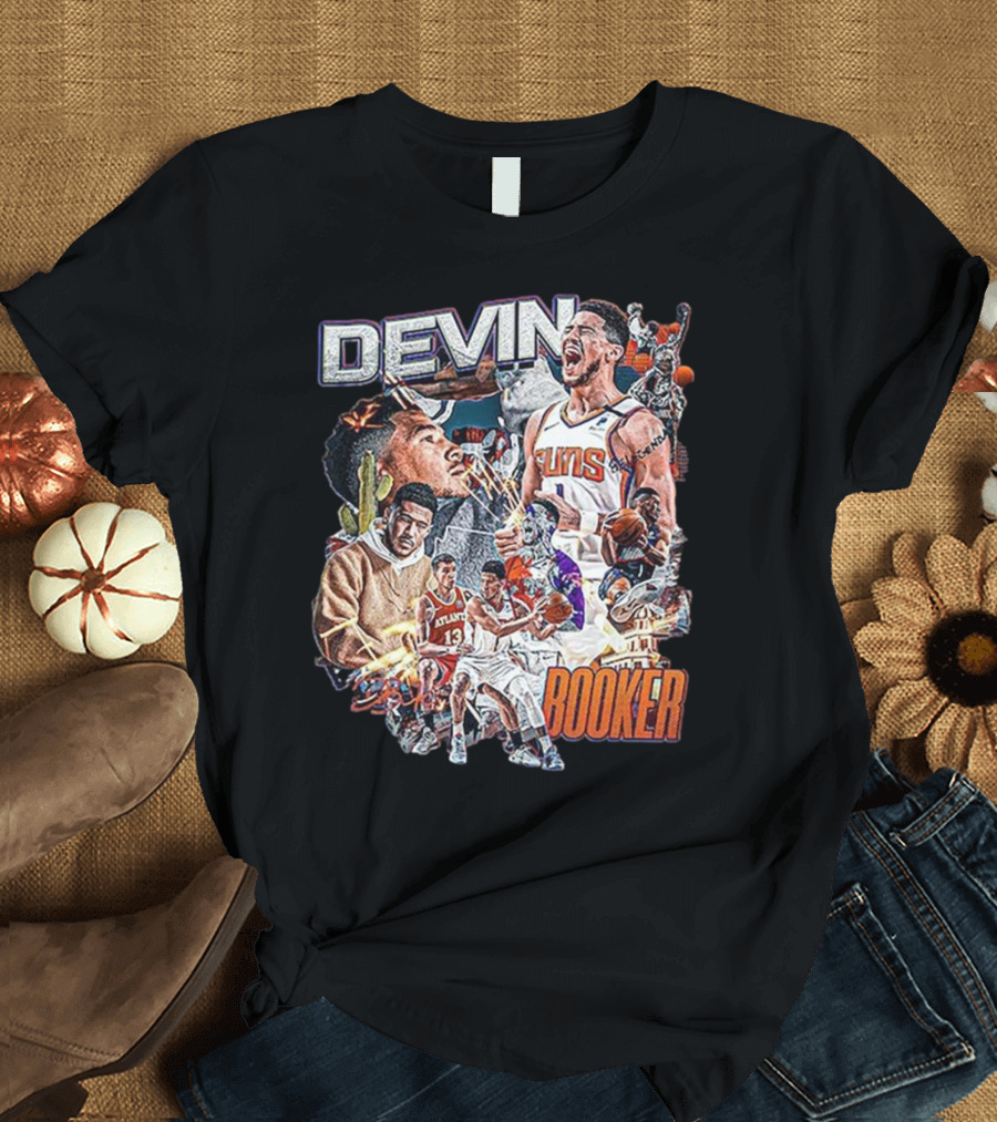 Devin Booker Suns Basketball Highlights And Moments T-Shirt