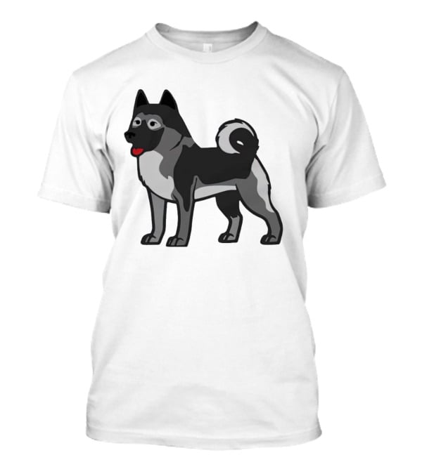 General Freya Organa The Norwegian Elkhound Puppy Dog T-Shirt