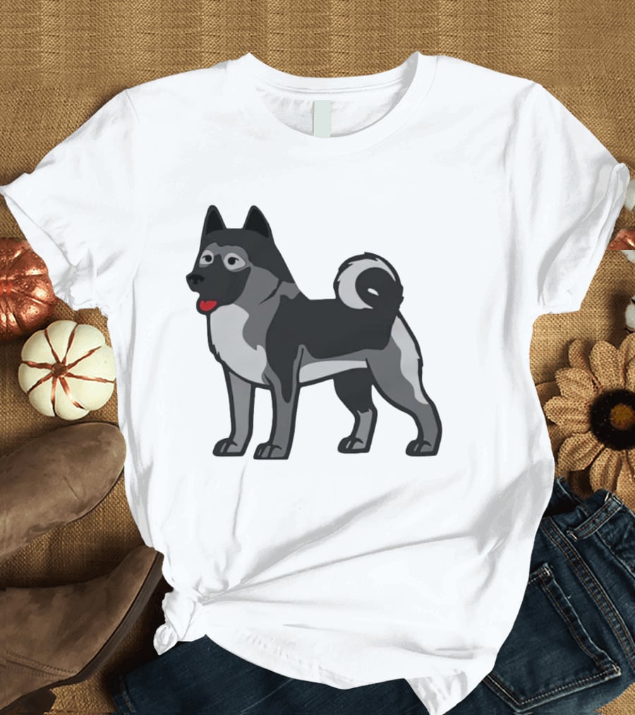 General Freya Organa The Norwegian Elkhound Puppy Dog T-Shirt