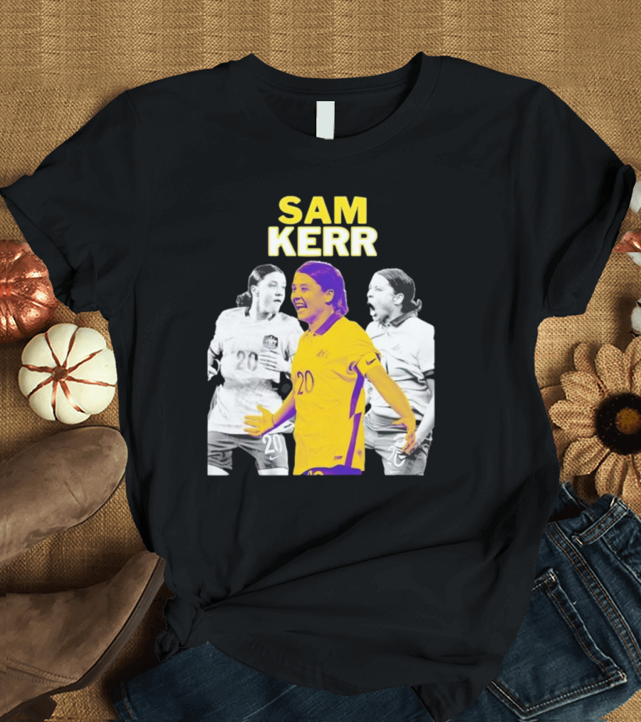 Sam Kerr Matildas Australia Soccer Star T-Shirt