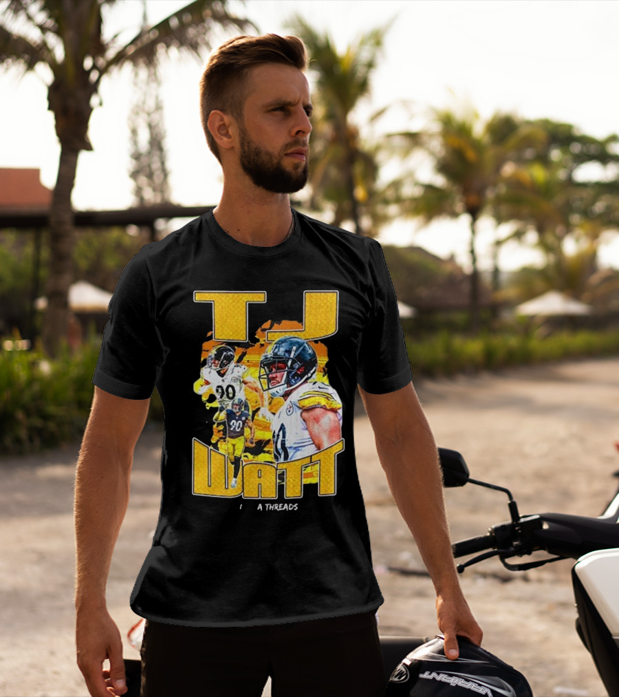 TJ Watt Vintage Bootleg Threads T-Shirt