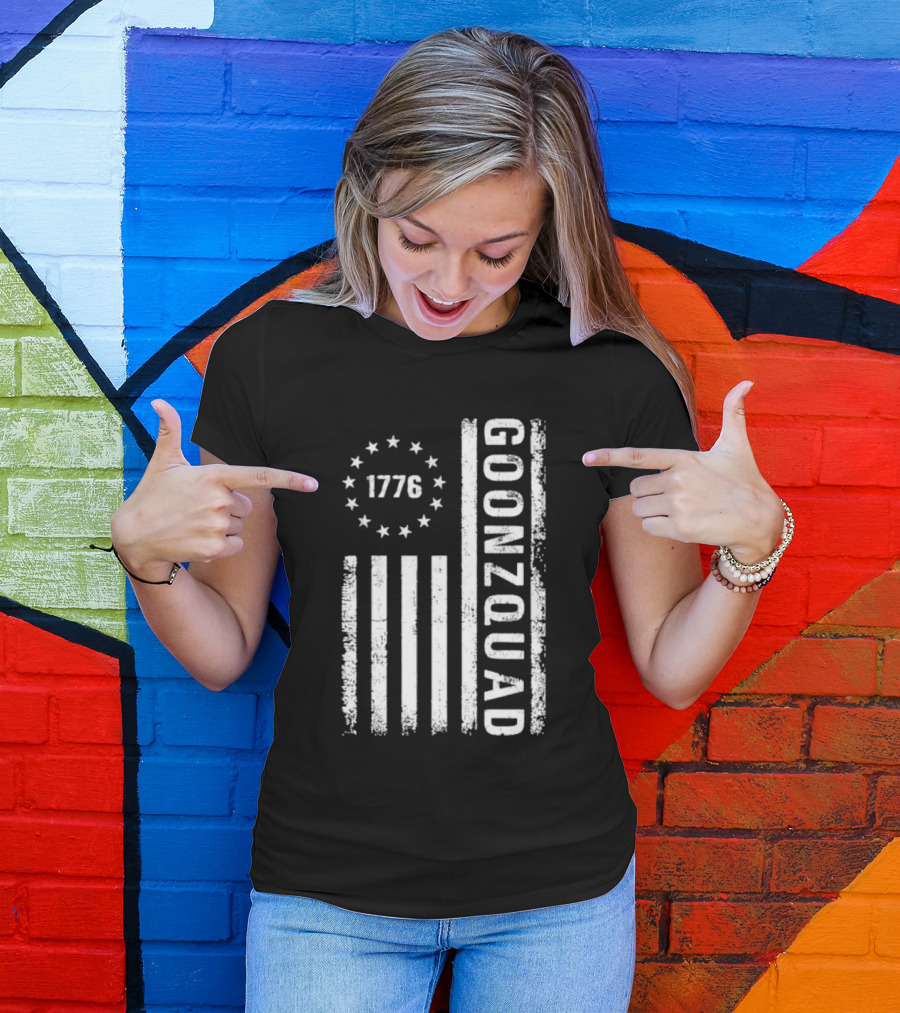 Goonzquad 1776 Distressed American Flag T-Shirt