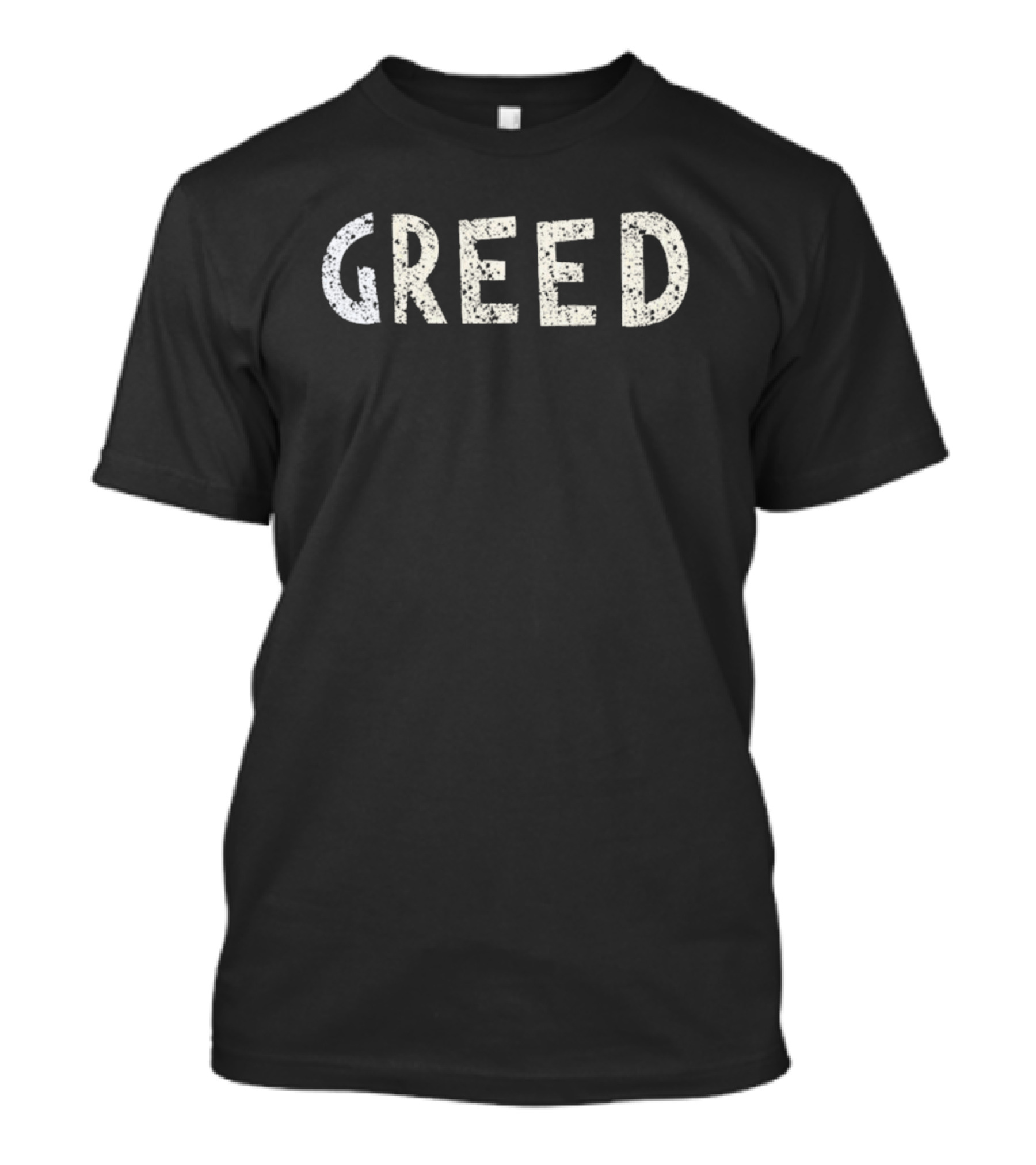 Dan Sheehan Greed Text T-Shirt