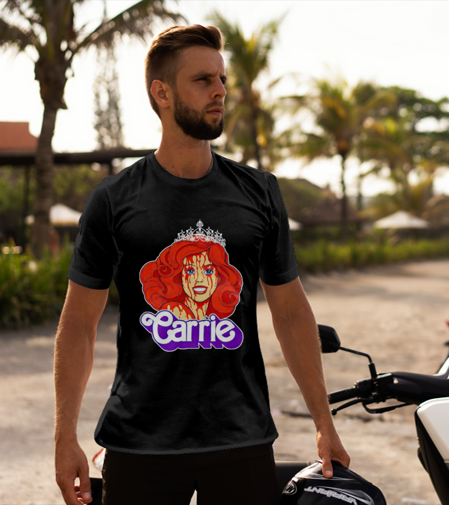 Carrie Blood-soaked Princess Barbie Queen T-Shirt