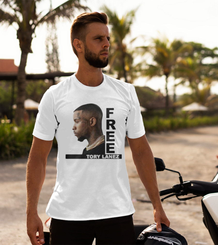 Free Tory Lanez Profile View Text T-Shirt