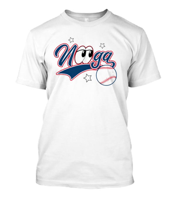 Nooga Baseball Eyes Stars T-Shirt