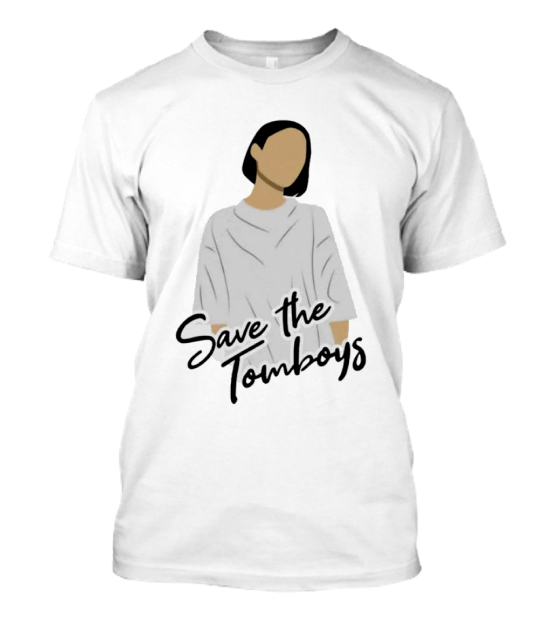 Save The Tomboys Casual T-Shirt