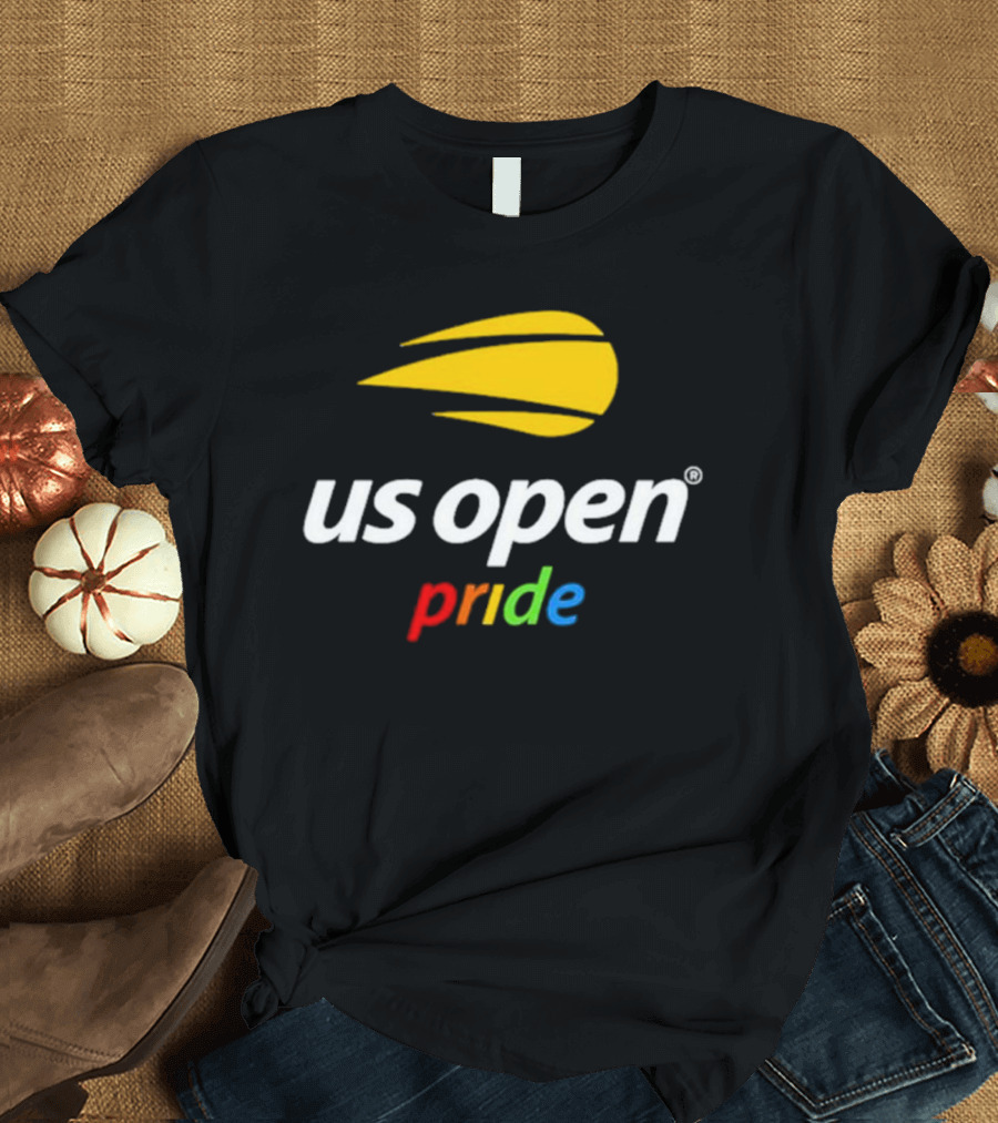 Us Open Pride Rainbow Tennis Ball T-Shirt