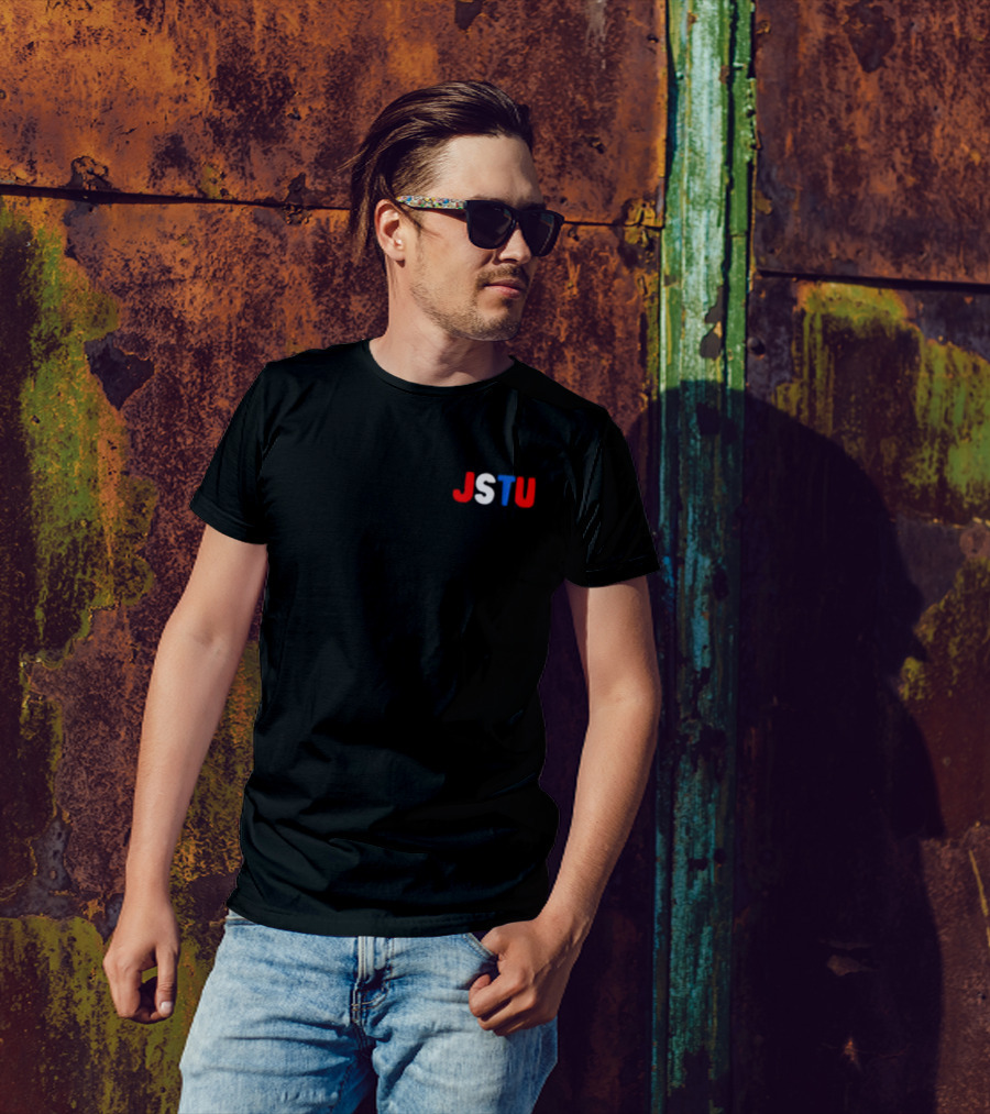 JSTU Red White Blue Rocket Pop T-Shirt