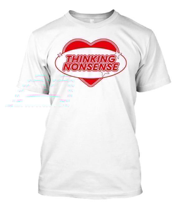 Sabrina Carpenter Thinking Nonsense Heart Star T-Shirt