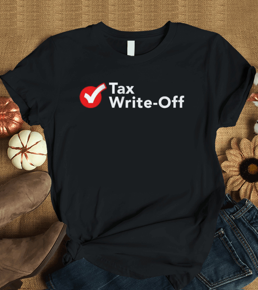 Tax Write-Off Red Checkmark T-Shirt