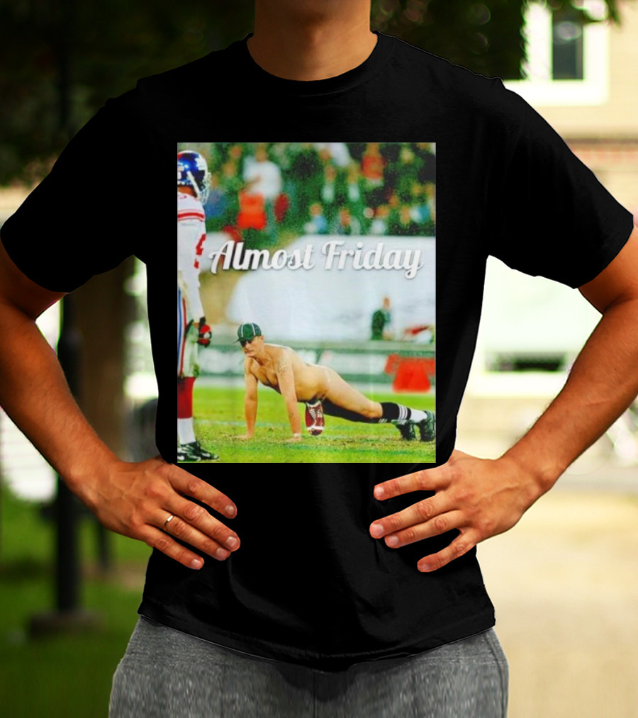 Almost Friday Football Moment On The Field T-Shirt