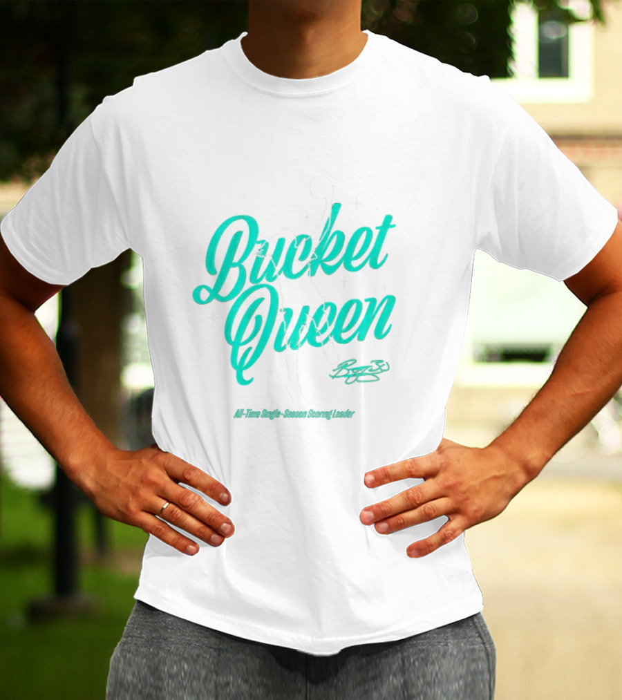 Breanna Stewart Bucket Queen All-Time Single-Season Scoring Leader T-Shirt