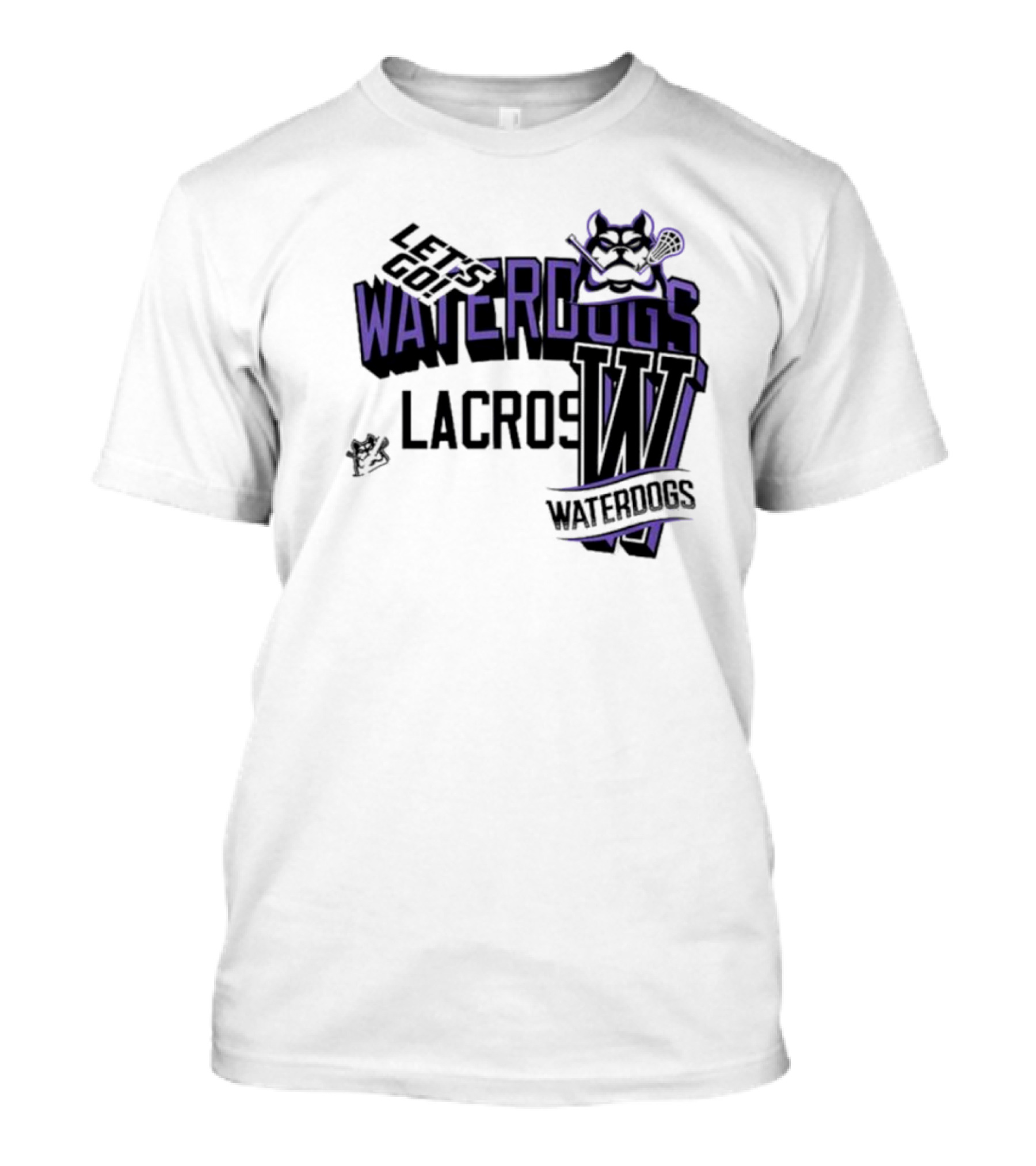 Premier Lacrosse League Waterdogs Let's Go Waterdogs LAX W T-Shirt