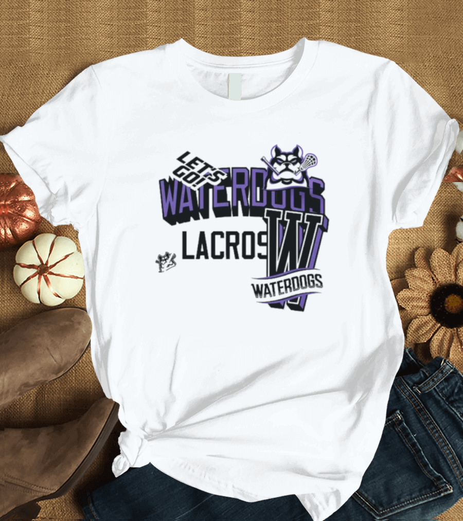 Premier Lacrosse League Waterdogs Let's Go Waterdogs LAX W T-Shirt