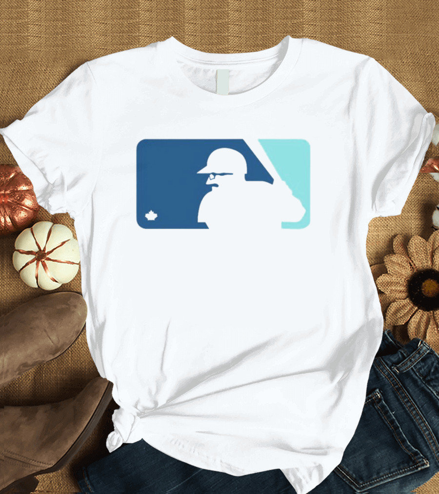 Ben Wagner Schneider Stache Baseball Logo With Batter T-Shirt