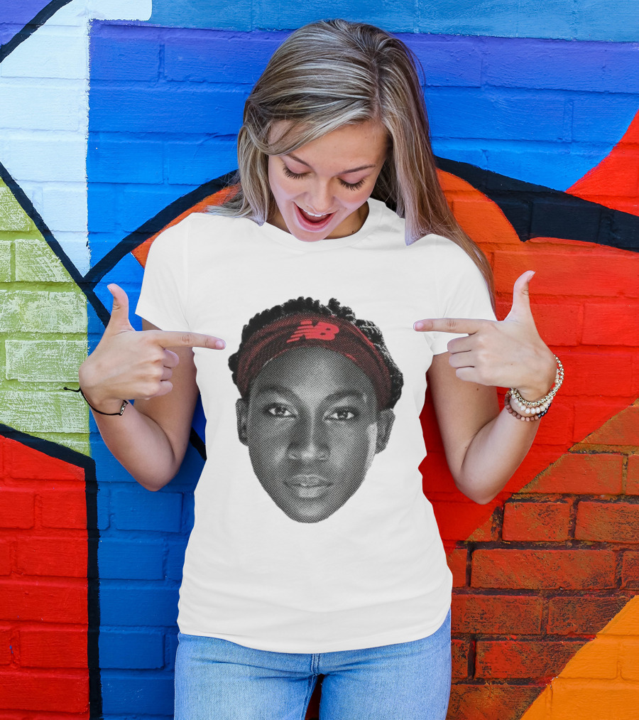 Coco Gauff Call Me Coco Champion New Balance T-Shirt