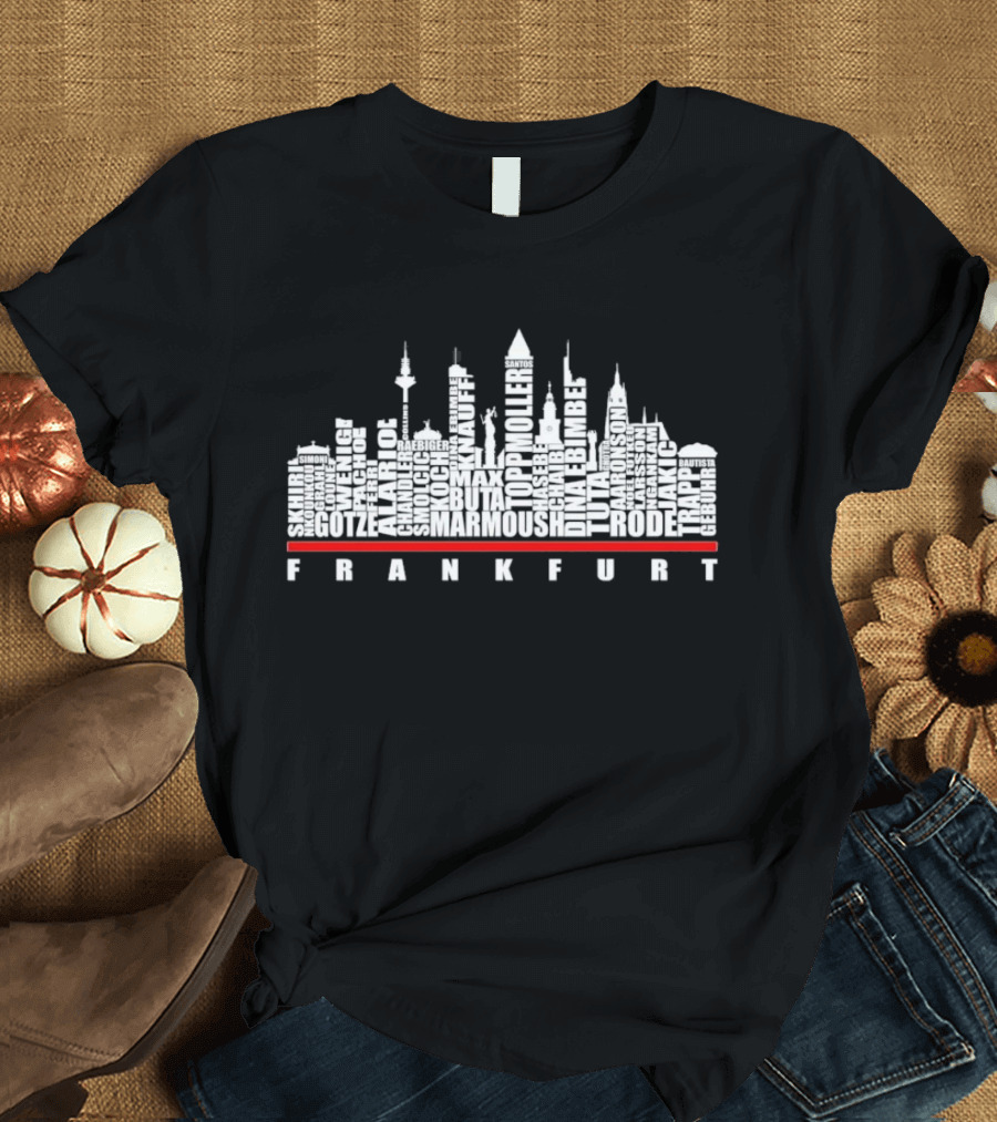 FRANKFURT Players Names Skyline T-Shirt