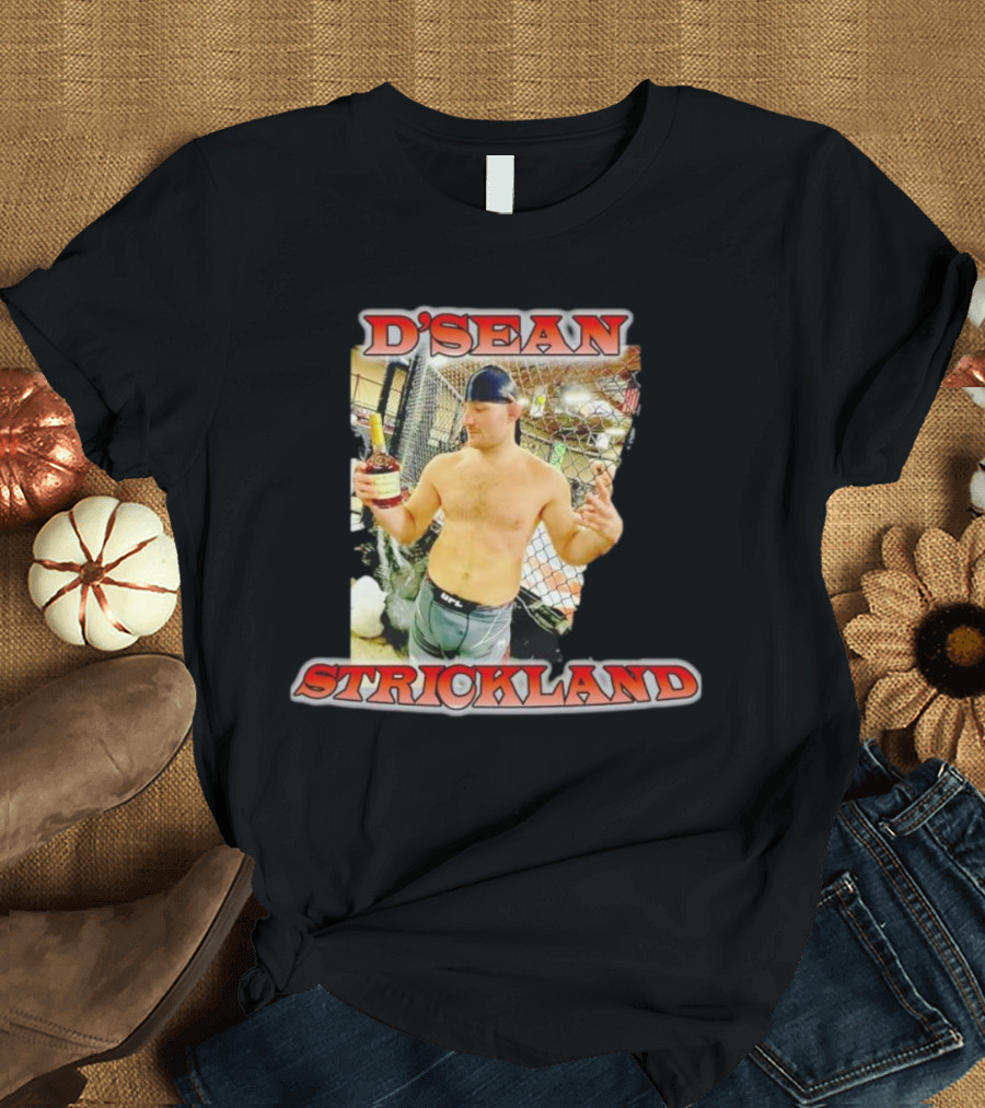 D'Sean Strickland UFC Gym Training Session T-Shirt