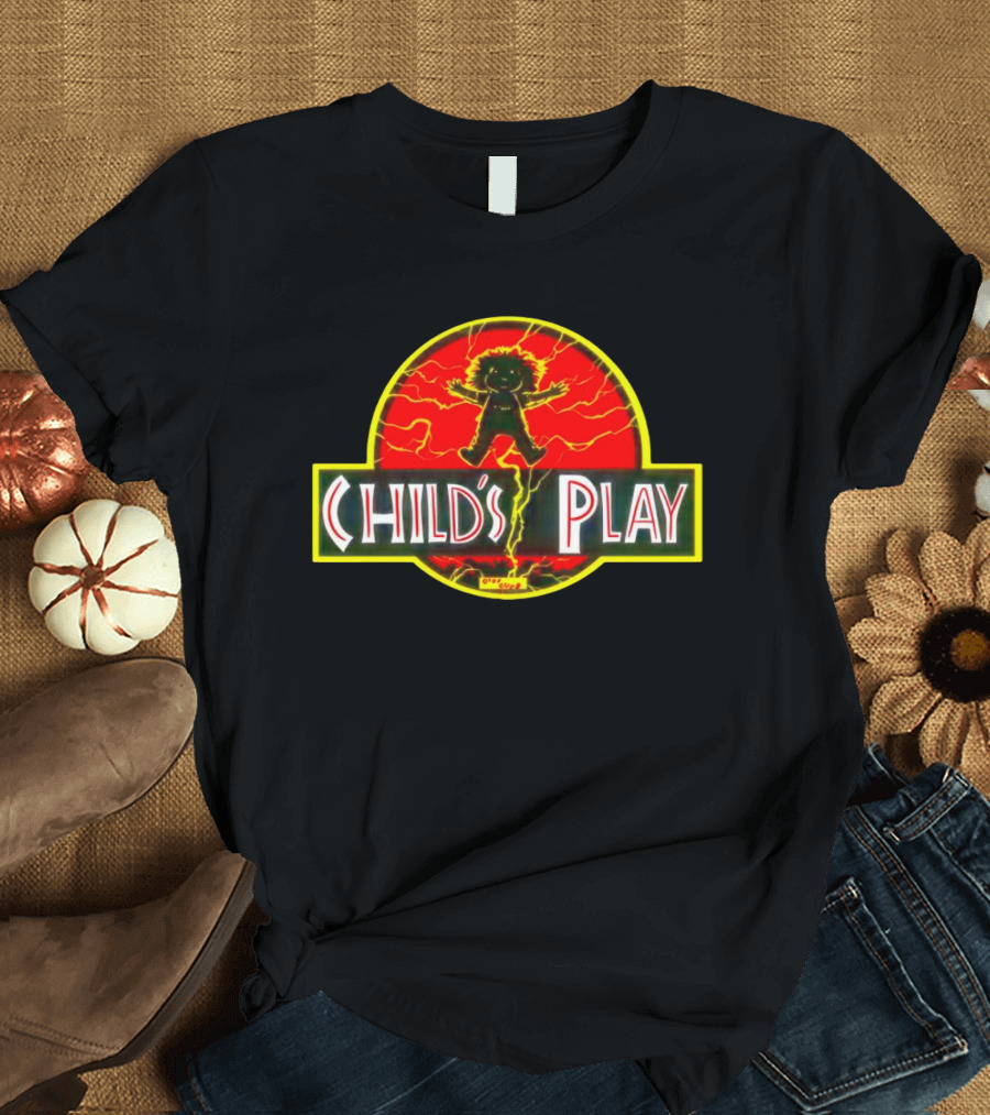 Child's Play Jurassic Electric Doll Crossover T-Shirt