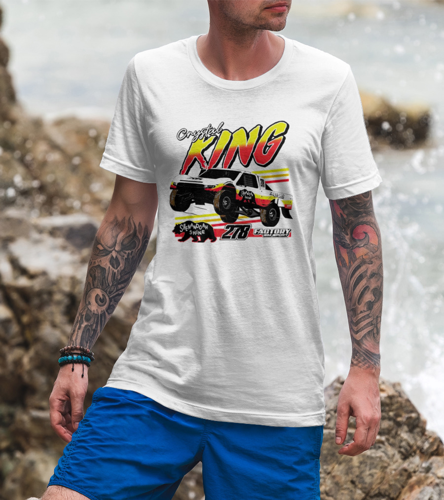 Crystal King Shenandoah Shine 278 Factory Racing T-Shirt