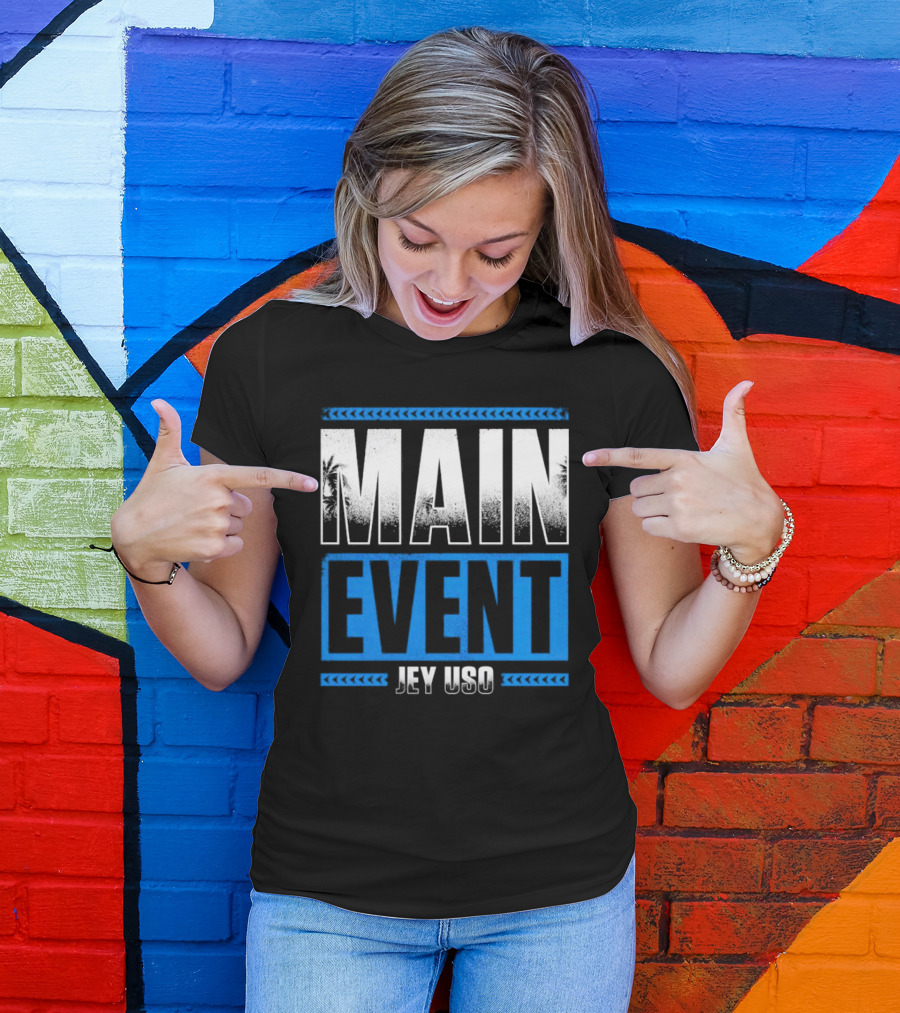 Main Event Jey Uso WWE Tropical T-Shirt