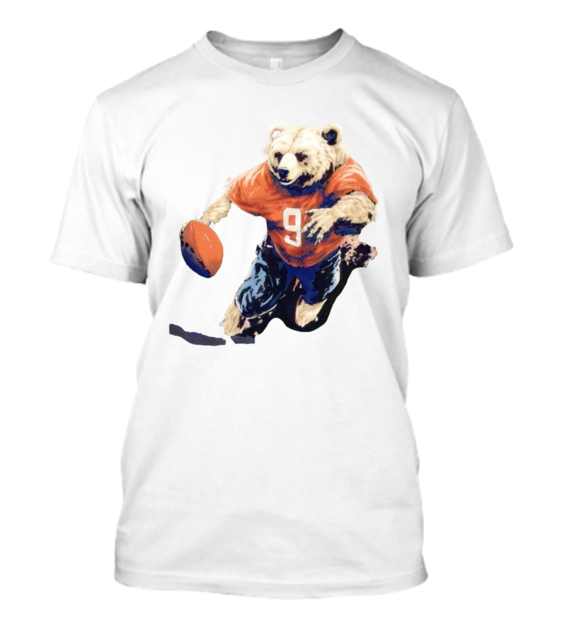 Staley Da Bear Chicago Bears Football Bear Jersey Number 9 T-Shirt