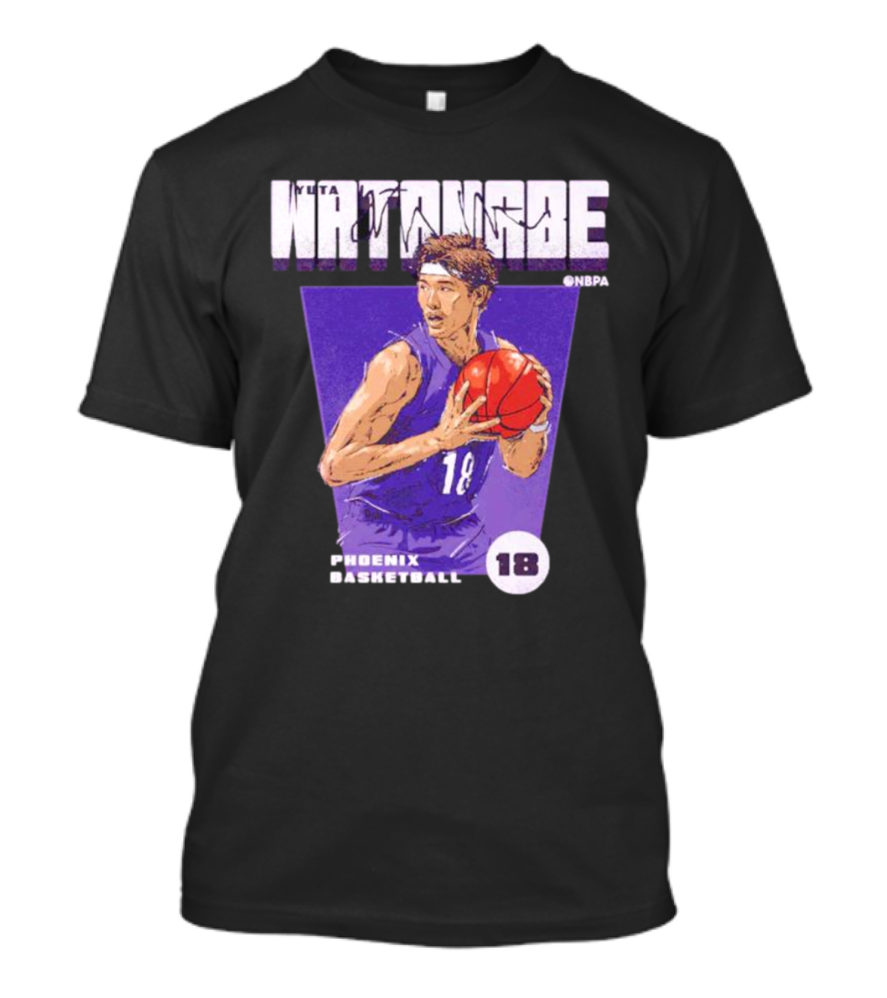 Yuta Watanabe NBPA Phoenix Basketball 18 T-Shirt